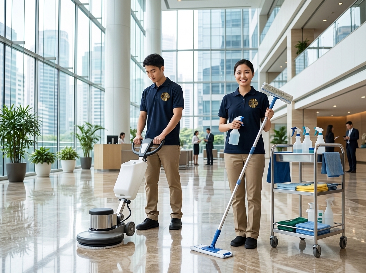 Commercial Building Cleaning